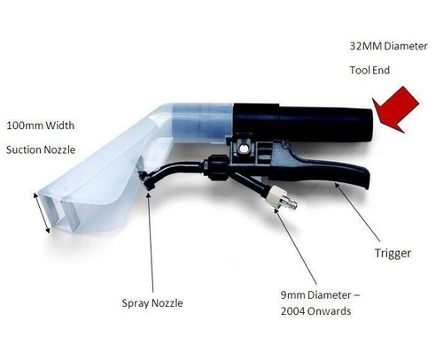 Numatic upholstery hand tool - hand,