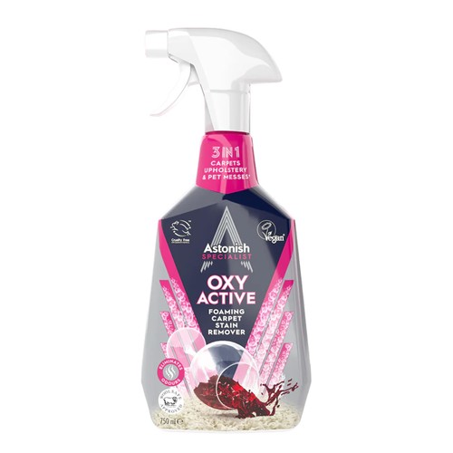 Oxy active foaming carpet - foaming,