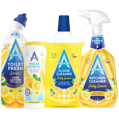 Astonish 4pc lemon - lemon, cleaning